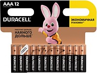 Батарейка Duracell LR03(ААА) BL12 /144/