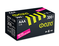 Аккумулятор ФАZА R03  300mAh /2/