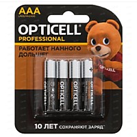 Батарейка Opticell Professional LR03(AAА) BL4 /48/