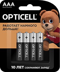 Батарейка Opticell LR03(AAА) BL4 /48/