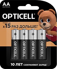 Батарейка Opticell LR06(AA) BL4 /48/